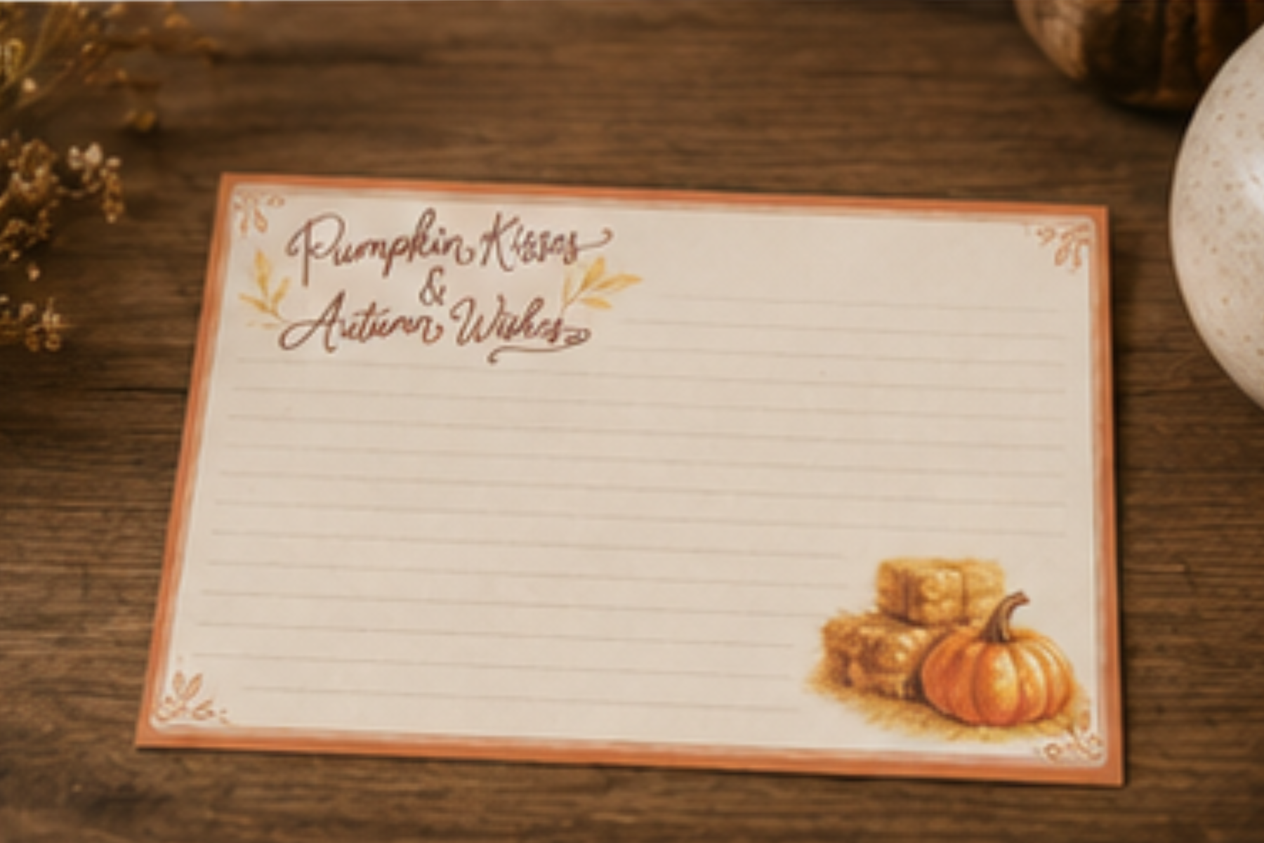 Autumn wishes