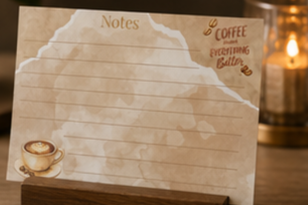 Coffee notes