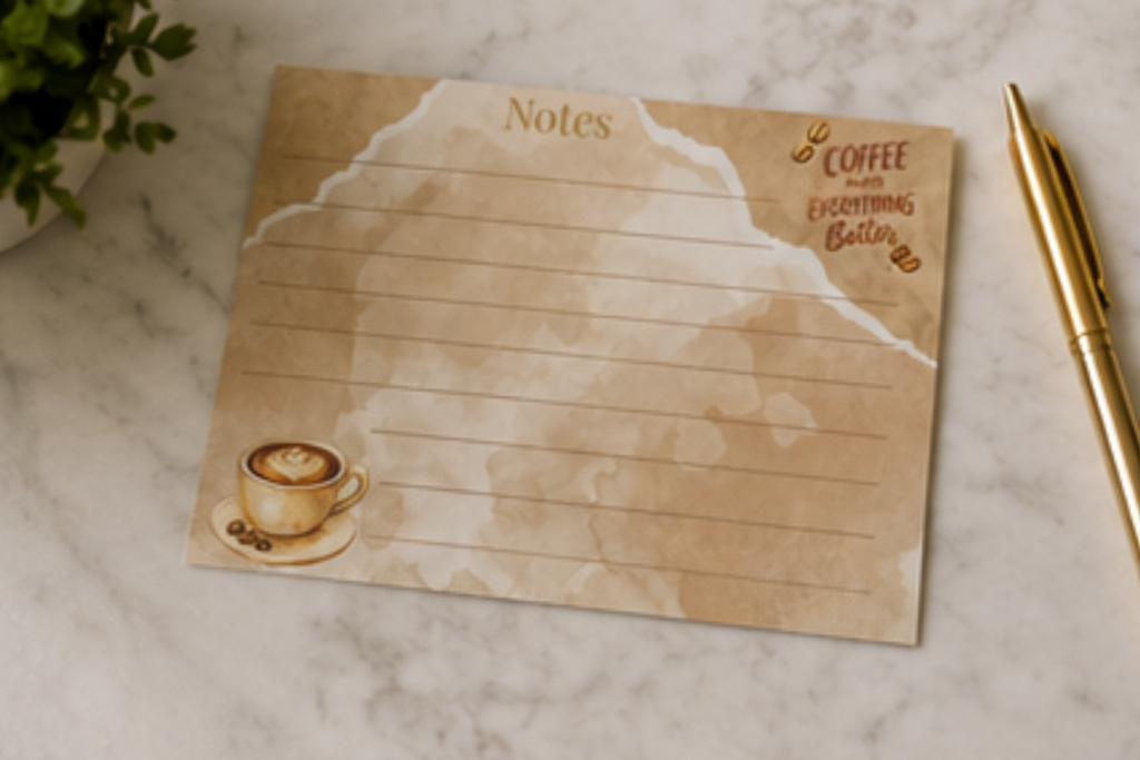 Coffee notes